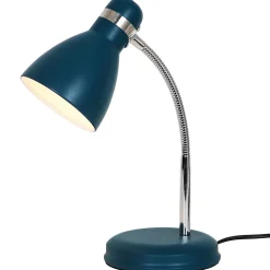 Lampe de bureau Naraji E27 IP20 bleu