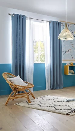 Lampe de bureau Naraji E27 IP20 bleu