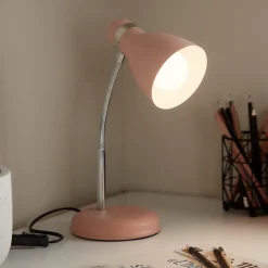 Lampe de bureau Naraji E27 IP20 rose