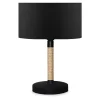 Lampe de bureau Rayleigh E27 hauteur 37 cm noir lux.pro
