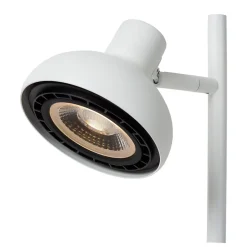 Lampe de bureau SENSAS en acier avec 1xGU10 (ES111) - Blanc - Lucide