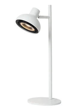 Lampe de bureau SENSAS en acier avec 1xGU10 (ES111) - Blanc - Lucide