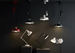 Lampe de bureau Yarra E27 IP20 blanc