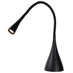 Lampe de bureau ZOZY en synthétique avec LED intégré - Noir - Lucide