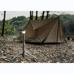 Lampe de Camping Télescopique LED 195cm- Rechargeable USB- Étanche IP65