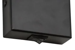 Lampe de chevet BUDDY en métal avec LED intégré - Noir - Lucide