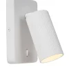 Lampe de chevet CLUBS en aluminium avec 1xGU10 - Blanc - Lucide