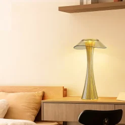 Lampe de chevet led nettlife moderne à intensité variable usb avec 3 niveaux de luminosité lampe de table lampe de table