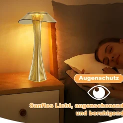 Lampe de chevet led nettlife moderne à intensité variable usb avec 3 niveaux de luminosité lampe de table lampe de table