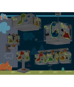 Lampe de chevet LED night light pour enfants Dinos Dinosaures