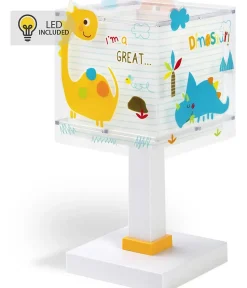Lampe de chevet LED night light pour enfants Dinos Dinosaures