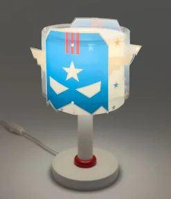 Lampe De Chevet Pour Enfant Blue Hero Super-héros