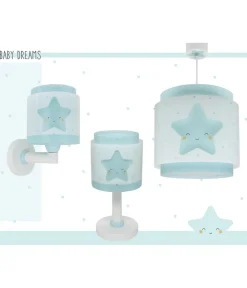 Lampe de chevet pour enfant Baby Dreams Etoile bleu