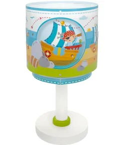 Lampe De Chevet Pour Enfant Pirate Island Île Des Pirates