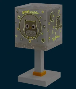 Lampe de chevet pour enfants Good Night Hibou