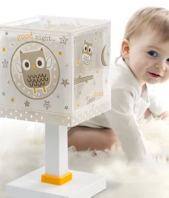 Lampe de chevet pour enfants Good Night Hibou
