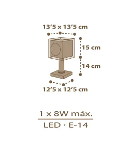 Lampe de chevet pour enfants Good Night Hibou