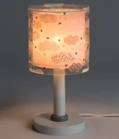 Lampe de chevet pour enfants Clouds Nuages rose