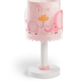 Lampe de chevet pour enfants Little Elephant Éléphante rose