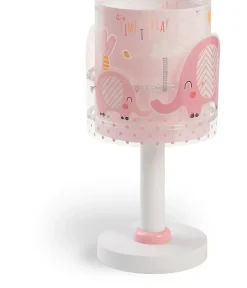 Lampe de chevet pour enfants Little Elephant Éléphante rose