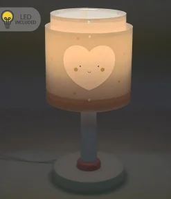 Lampe de chevet pour enfant Baby Dreams Coeur rose LED