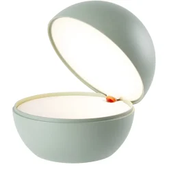 Lampe de chevet sans fil GOOD NIGHT Vert Aluminium D12CM