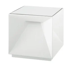 Lampe de chevet sans fil CUBOX MINI Blanc 8cm