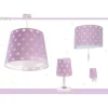 Lampe de chevet Stars Étoiles mauve