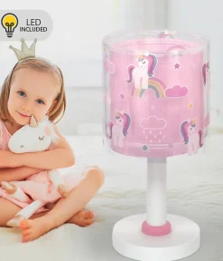 Lampe de chevet Veilleuse LED pour enfant Unicorns Licornes