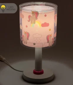 Lampe de chevet Veilleuse LED pour enfant Unicorns Licornes