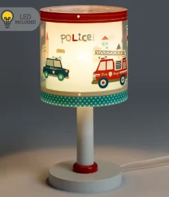 Lampe de chevet Veilleuse LED pour enfants Police et Pompiers