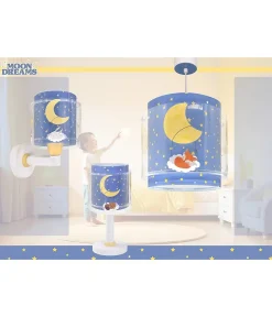Lampe de chevet Veilleuse LED pour enfants Moon Dreams Lune
