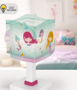 Lampe de chevet Veilleuse LED pour enfant Mermaids Sirènes