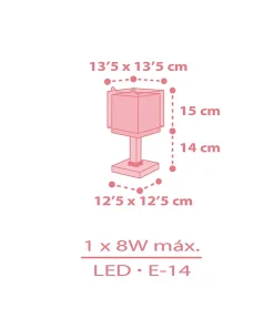 Lampe de chevet Veilleuse LED pour enfants Little Fox Petit Renarde