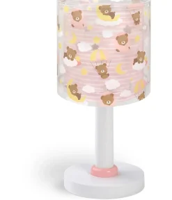 Lampe de chevet Veilleuse LED pour enfants Baby Teddy Oursons Rose
