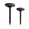 Lampe de Jardin Solaire à Piquet RGB IP65 90lm (lot de 2) - SILAMP