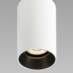 Lampe de plafond Faro Barcelona - Stan GU10 max 5W - Métal peint, fixation au plafond, ampoule non incluse - Blanc