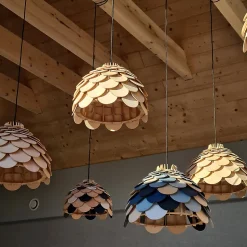 Lampe de plafond suspendue en bois Light Prestige Burgo 1 x E27 1 pc.