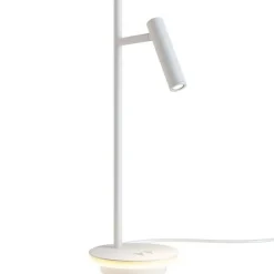 Lampe de table - Estudo - LED intégrée - Blanc - 45,5 cm de hauteur