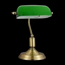 Lampe de table - Kiwi - Banker - Laiton - 1 lumière - E27 - 40W