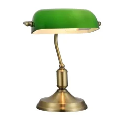 Lampe de table - Kiwi - Banker - Laiton - 1 lumière - E27 - 40W