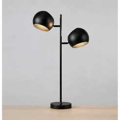 Lampe de table 2 x 40W max, E14, noir - Markslöjd - Edgar