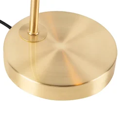 Lampe de table Art Déco en laiton - Facil