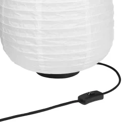 Lampe de table Bantry E27 15W ⌀30xH.34,5cm blanc GoodHome