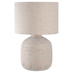 Lampe de table Bilby en céramique et pierre - Élégance et fonctionnalité pour votre intérieur