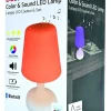 Lampe de table Bluetooth multicouleurs Waterproof