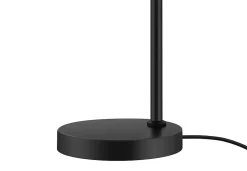 Lampe de table Calume E27 15W L.16xL.22,5xH.50cm noir GoodHome