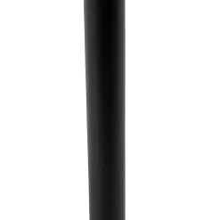 Lampe de table classique noire avec abat-jour rose 30 cm - Simplo