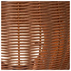 Lampe de table COLIN IP44 en synthétique avec LED intégré - Naturel - Lucide