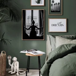 Lampe de Table Design Singe en Résine, Fini Doré, Style Industriel, Ampoule E27 à Filament, Idéale pour une Décoration M